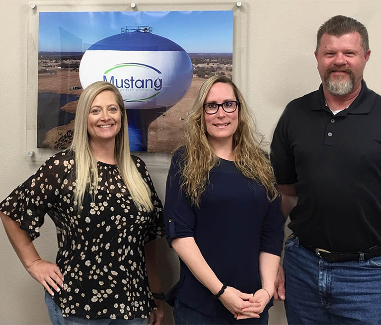 Mustang SUD Management Chris Boyd Jennifer Bland Bonnie Larson